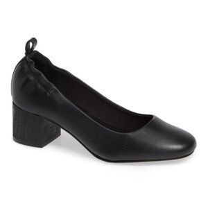 Kelsi Dagger Lott Black Leather Low Heels 9